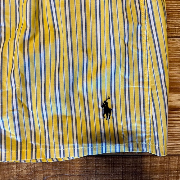 Polo by Ralph Lauren Blue and Yellow Plaid Boxers - Picture 4 of 6